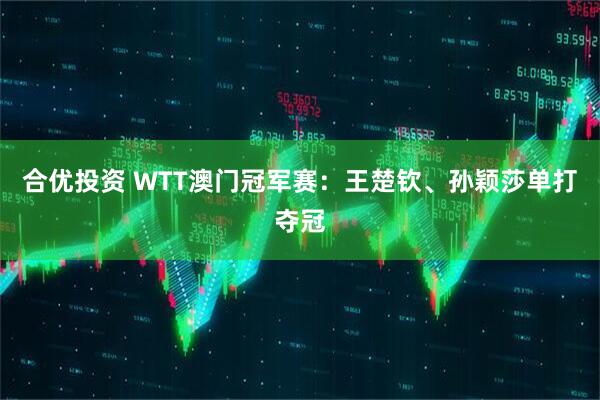 合优投资 WTT澳门冠军赛：王楚钦、孙颖莎单打夺冠