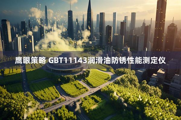 鹰眼策略 GBT11143润滑油防锈性能测定仪